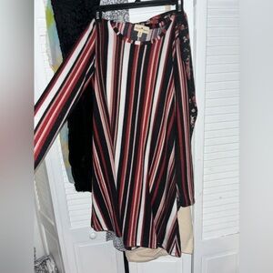 Derek Heart pinstripe sweater dress